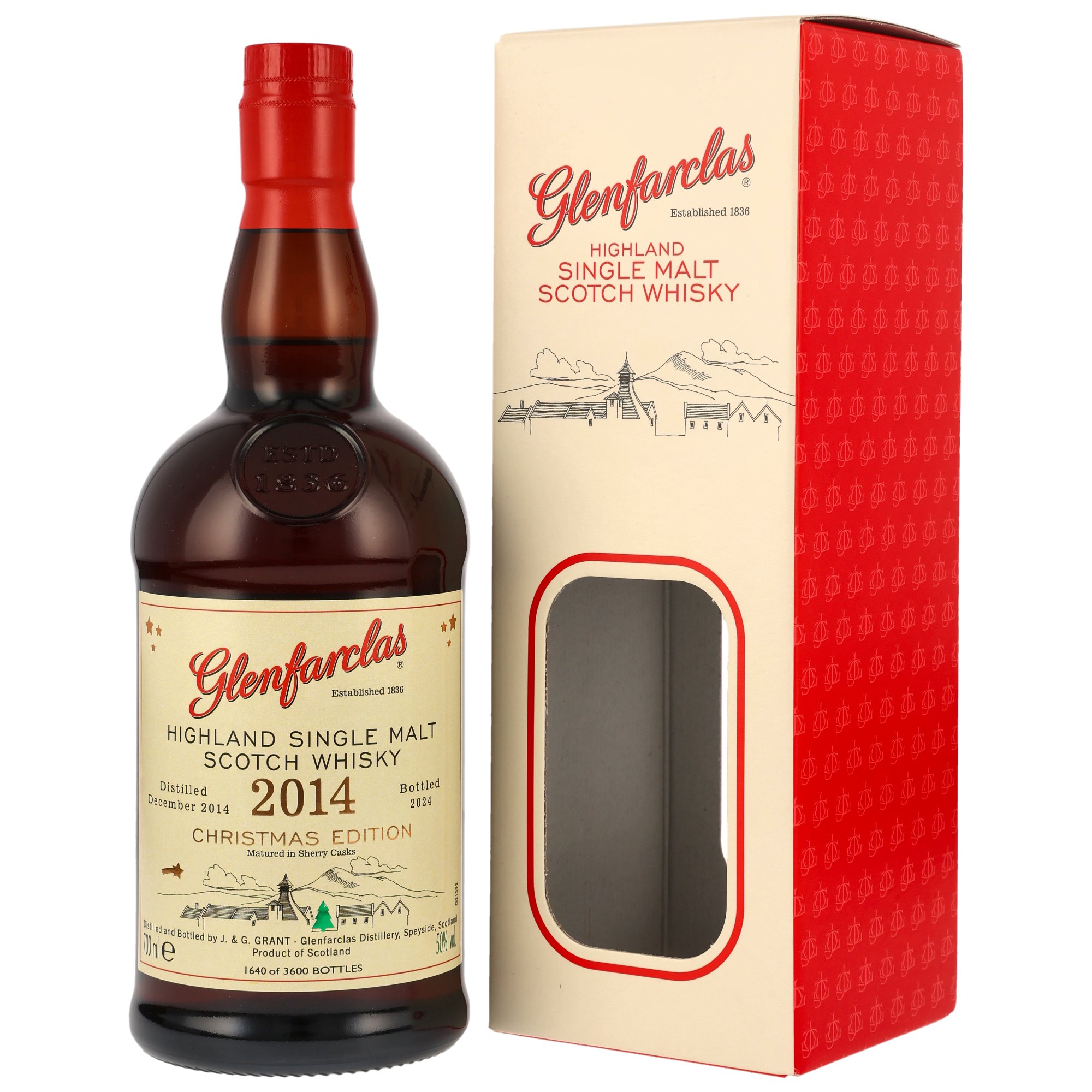 Glenfarclas Christmas Edition 2024 Vintage 2014/2024 - 9 y.o. 50% vol. 0,7l