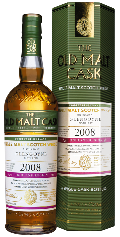 Glengoyne 16 Jahre 2008/2025 PX Sherry Cask Hunter Laing Old Malt Cask 50% vol. 0,7l