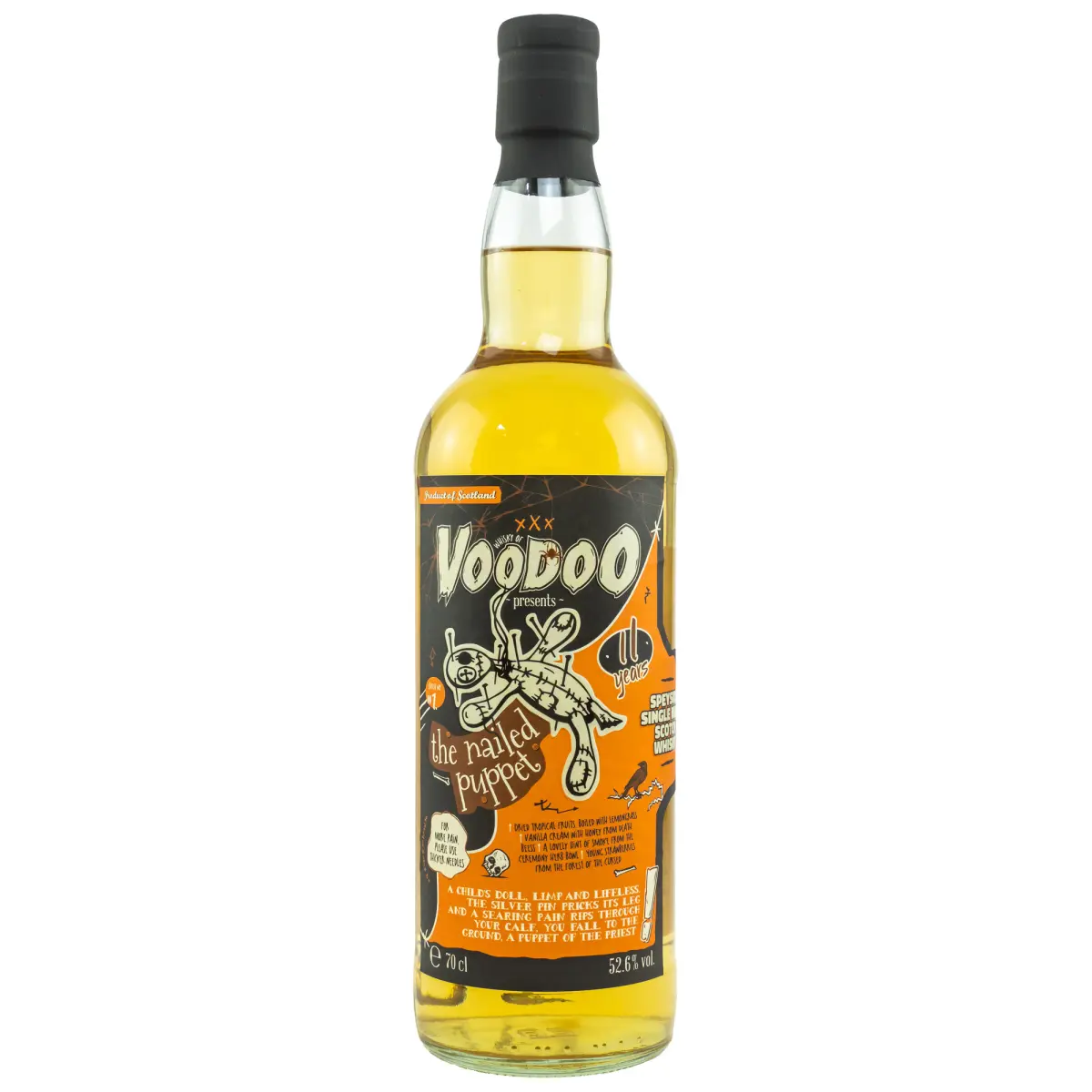 Whisky of Voodoo - The Nailed Puppet 11 Jahre 52,6% 0,7l