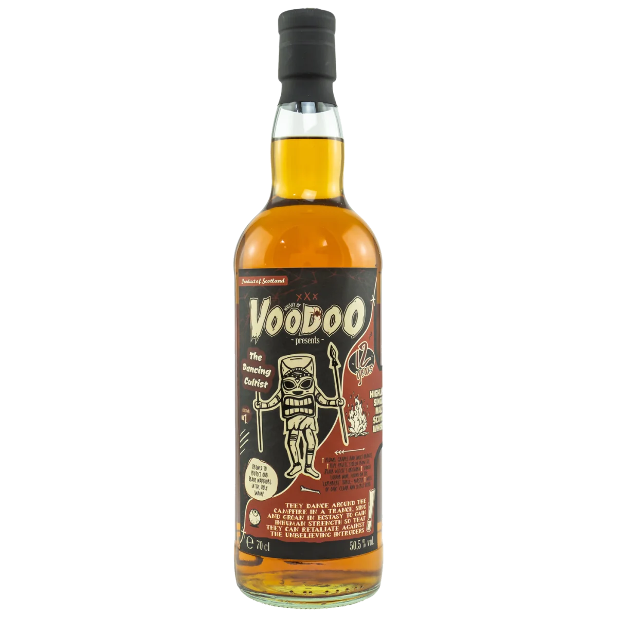Whisky of Voodoo - The Dancing Cultist 12 Jahre 50,5% 0,7l