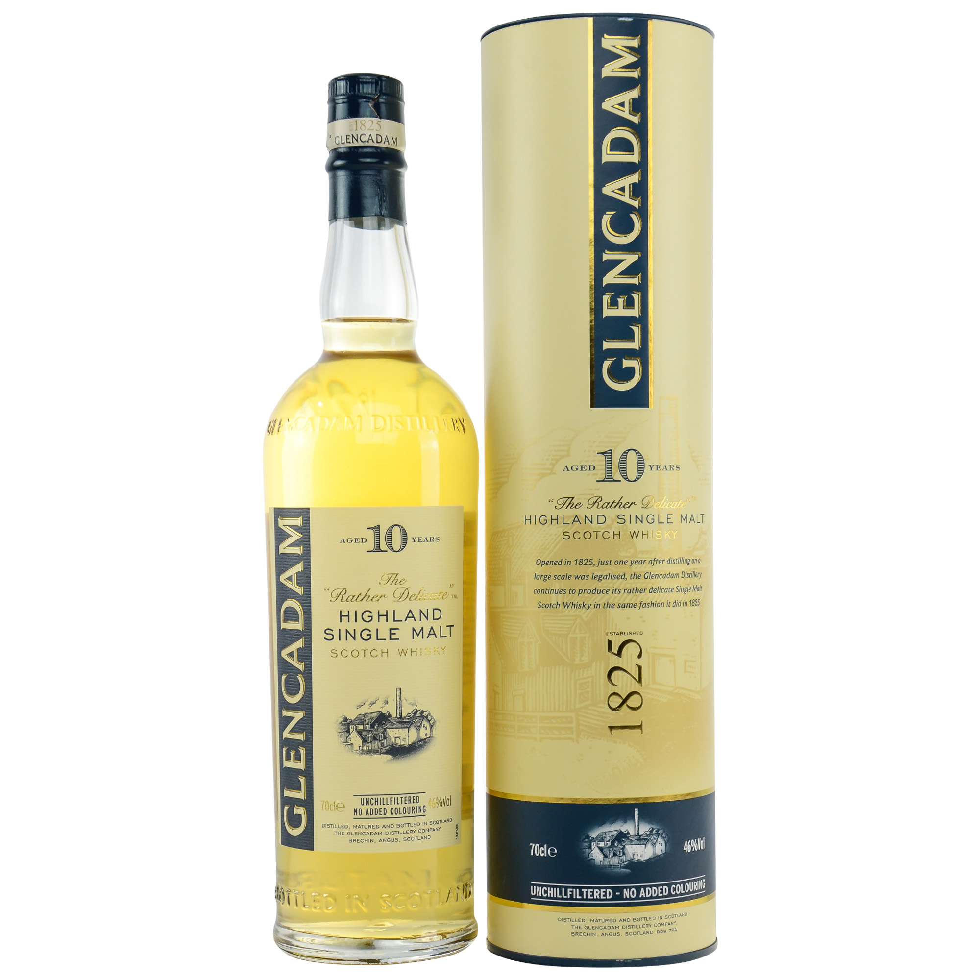 Glencadam 10 Jahre Single Malt Whisky 46% vol. 0,7l