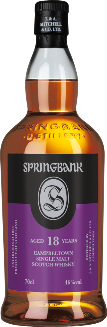 Springbank 18 y.o. (2024) 46% vol. 0,7l Springbank 18 y.o. (2024) 46% vol. 0,7l
