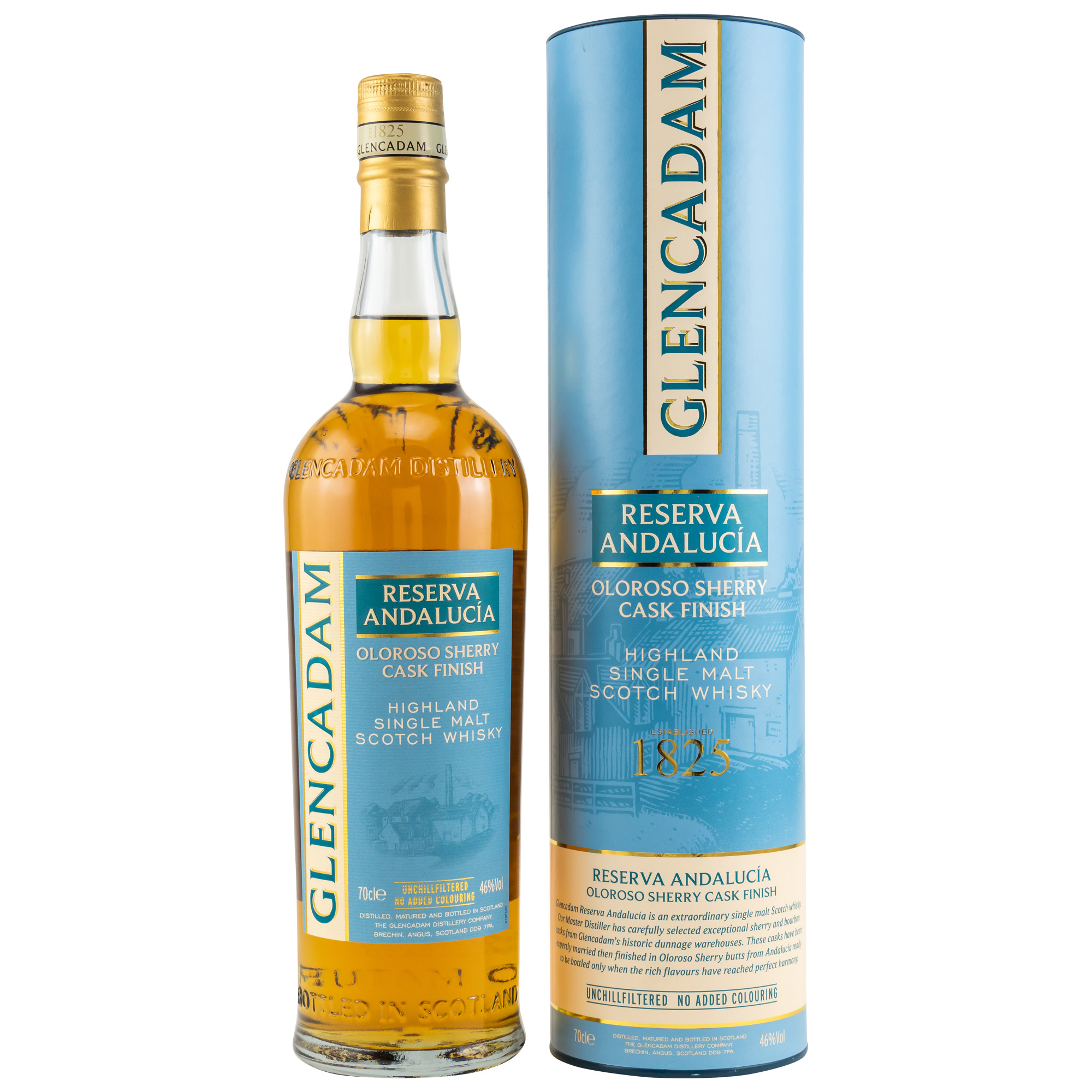 Glencadam Reserva Andalucia - Oloroso Sherry Cask Finish 46% vol. 0,7l