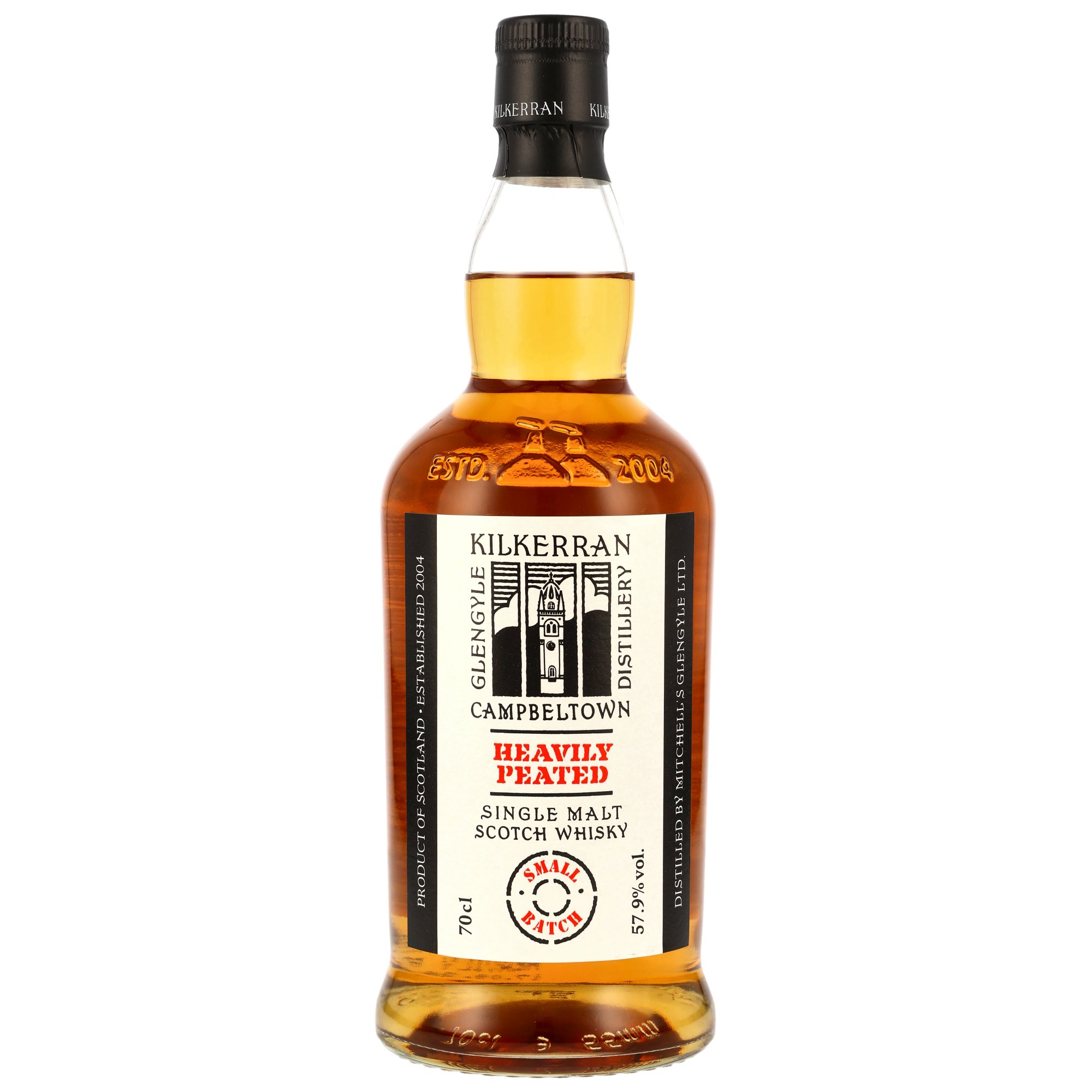 Kilkerran Heavily Peated Batch 11 57,9% vol. 0,7l Kilkerran Heavily Peated Batch 11 57,9% vol. 0,7l